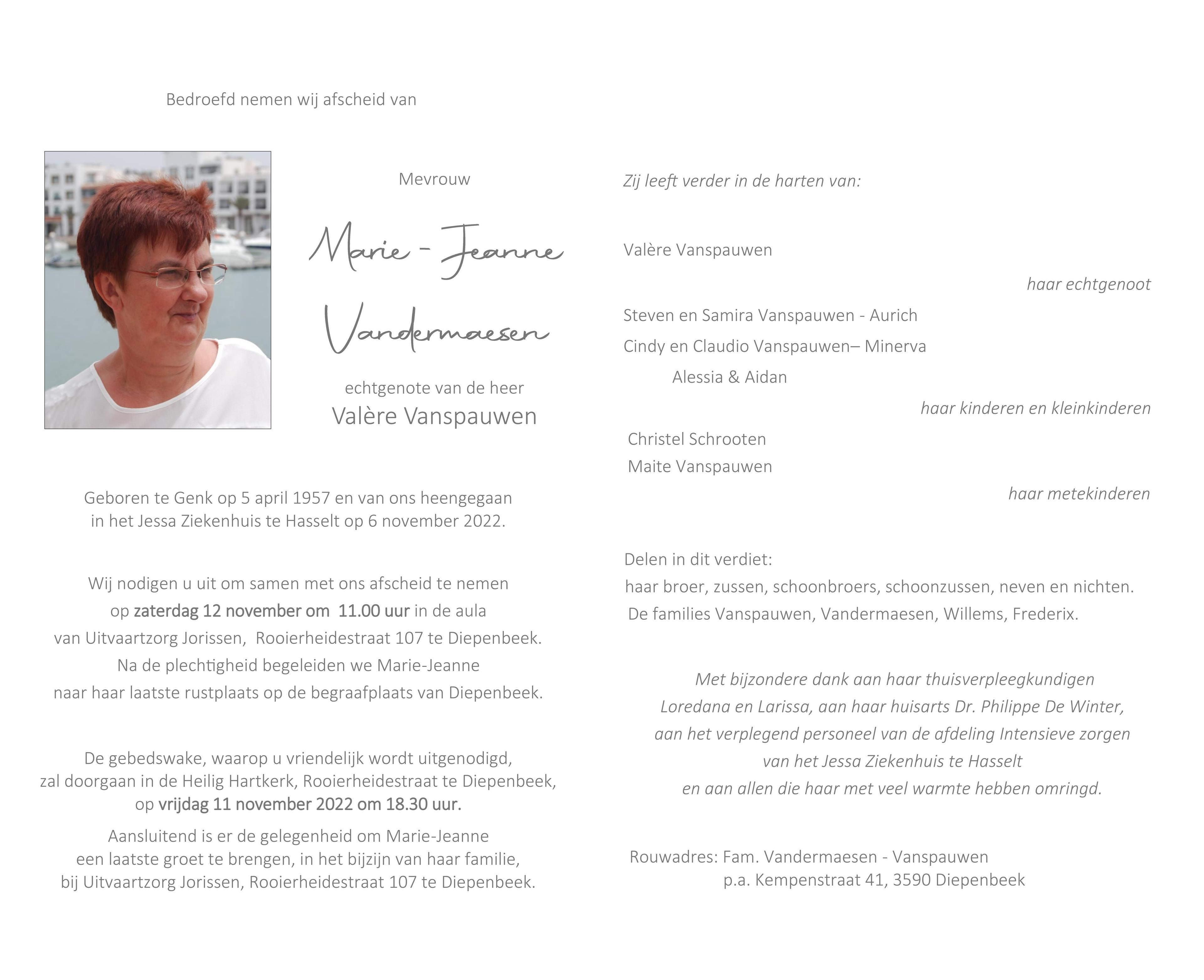 Letter Of Condolence