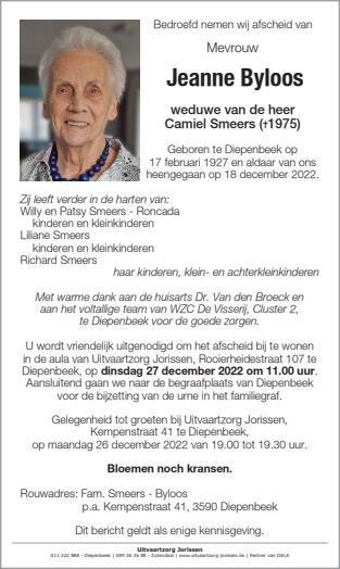 Letter Of Condolence