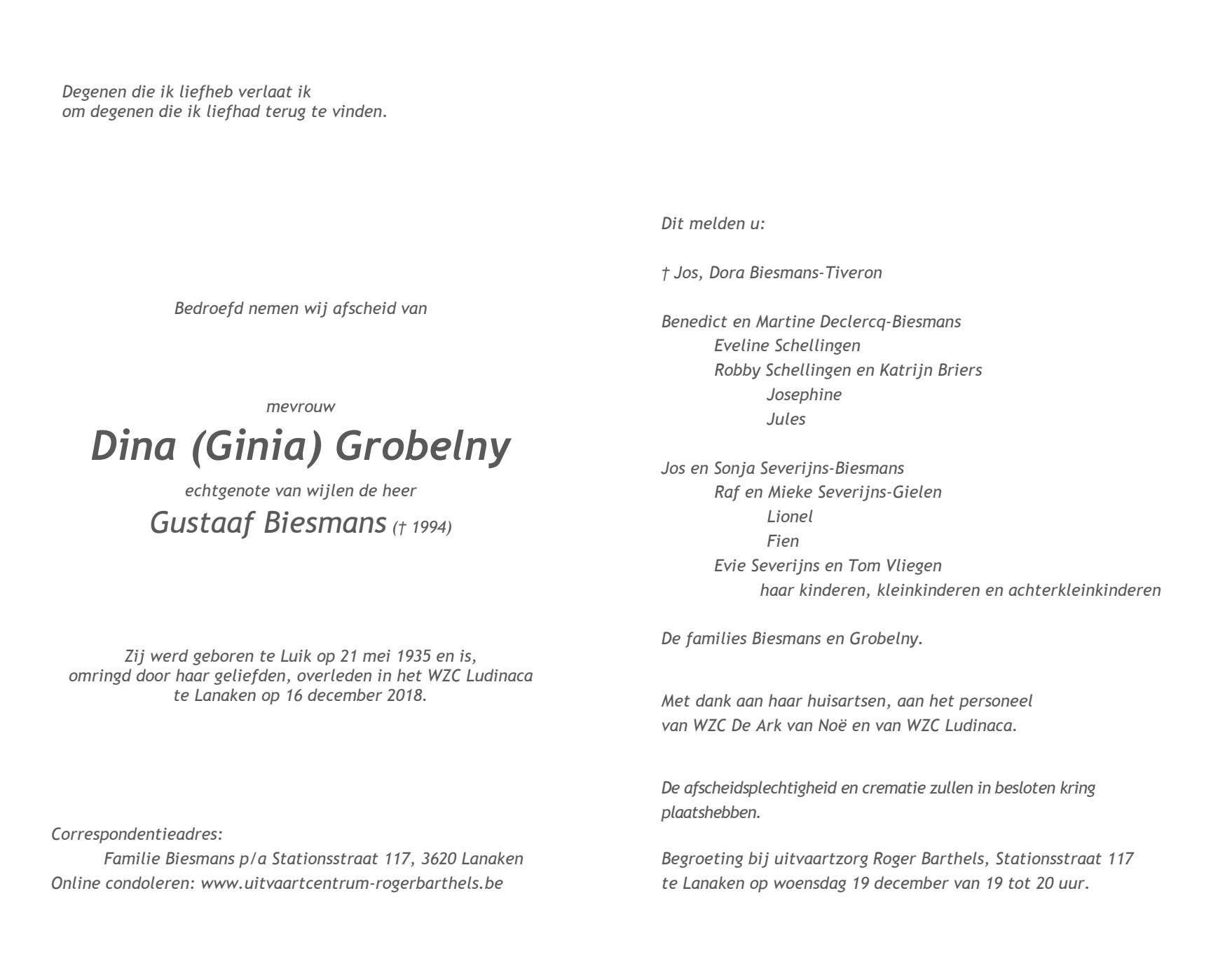 Letter Of Condolence