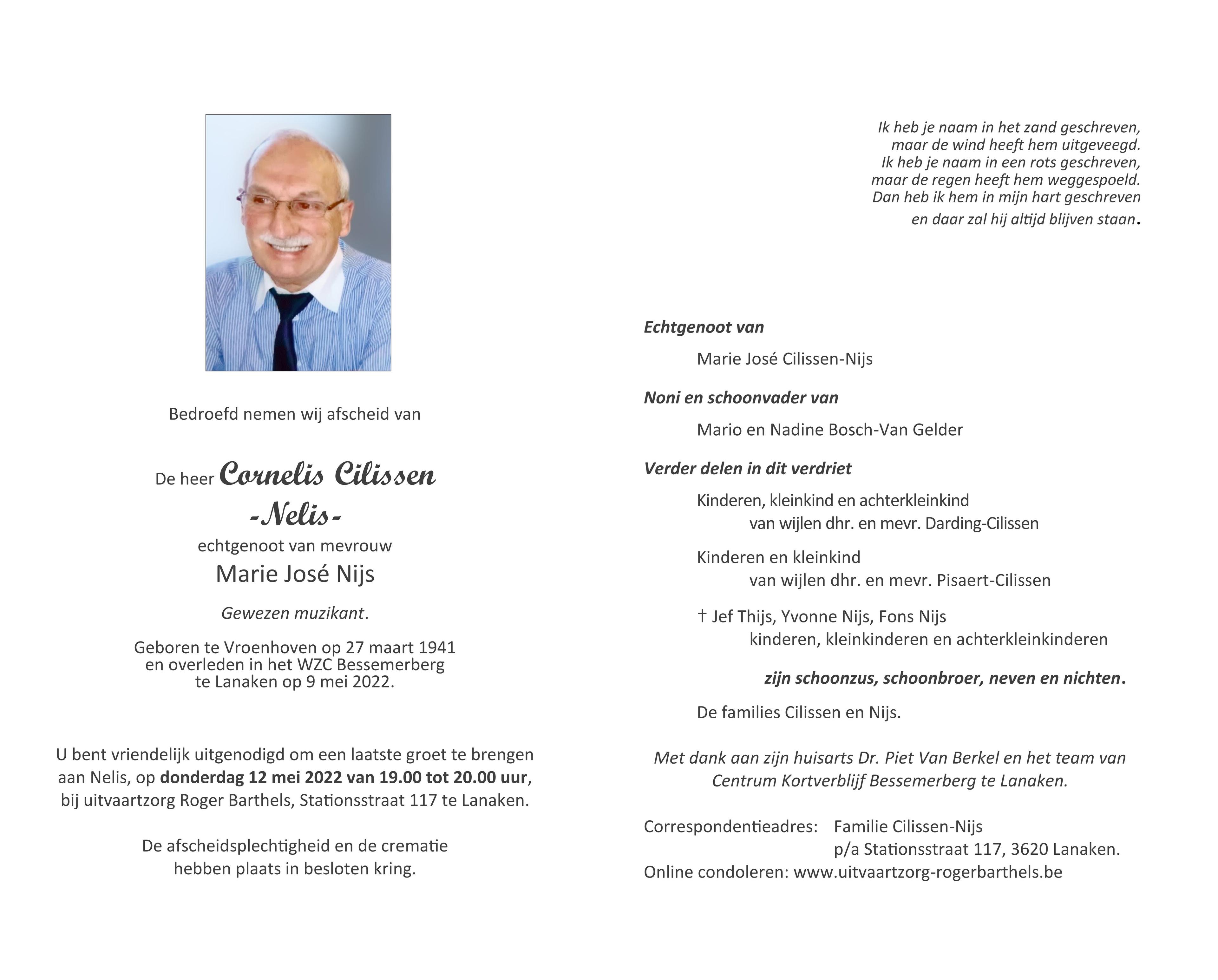 Letter Of Condolence