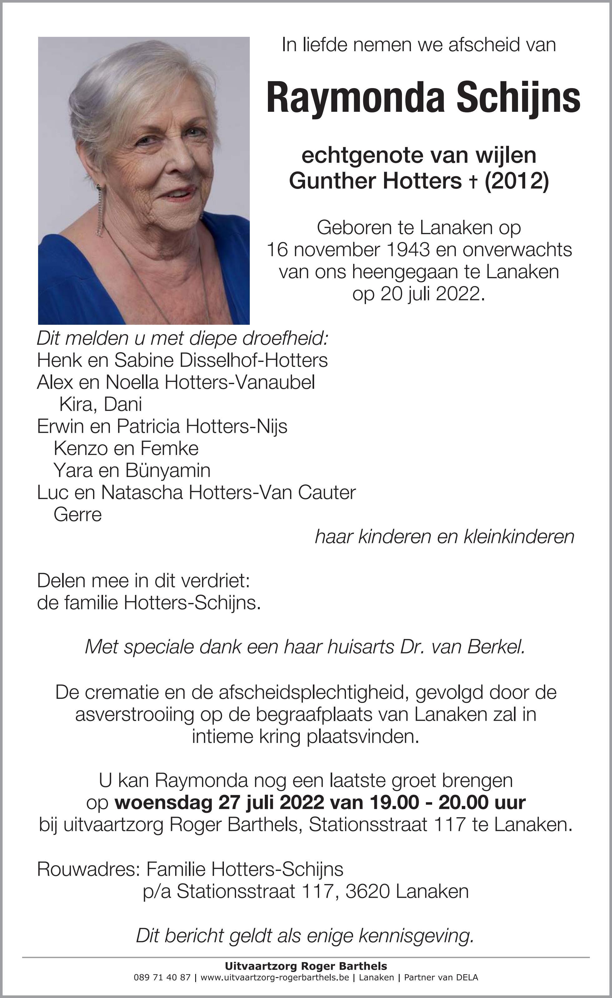 Letter Of Condolence