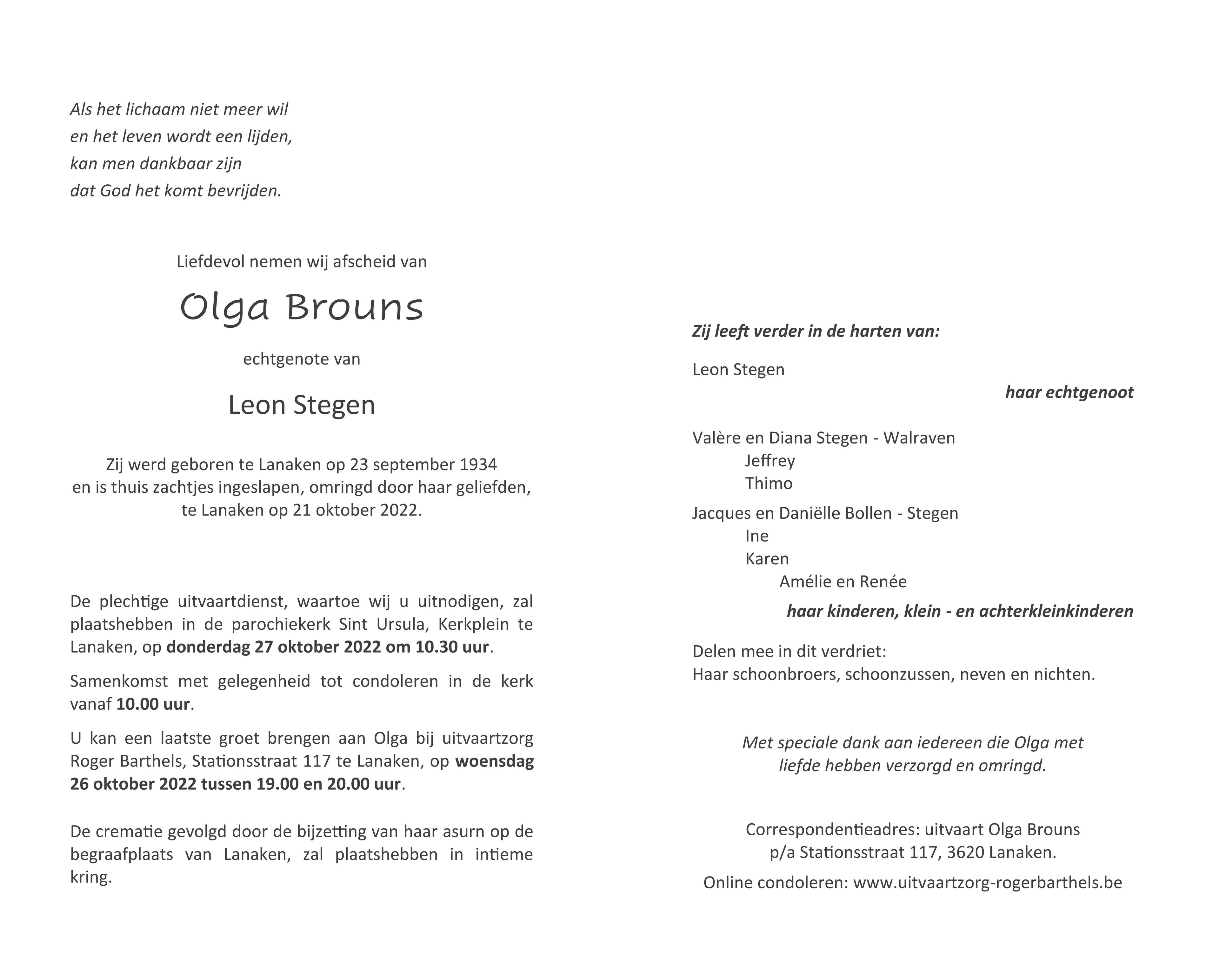 Letter Of Condolence