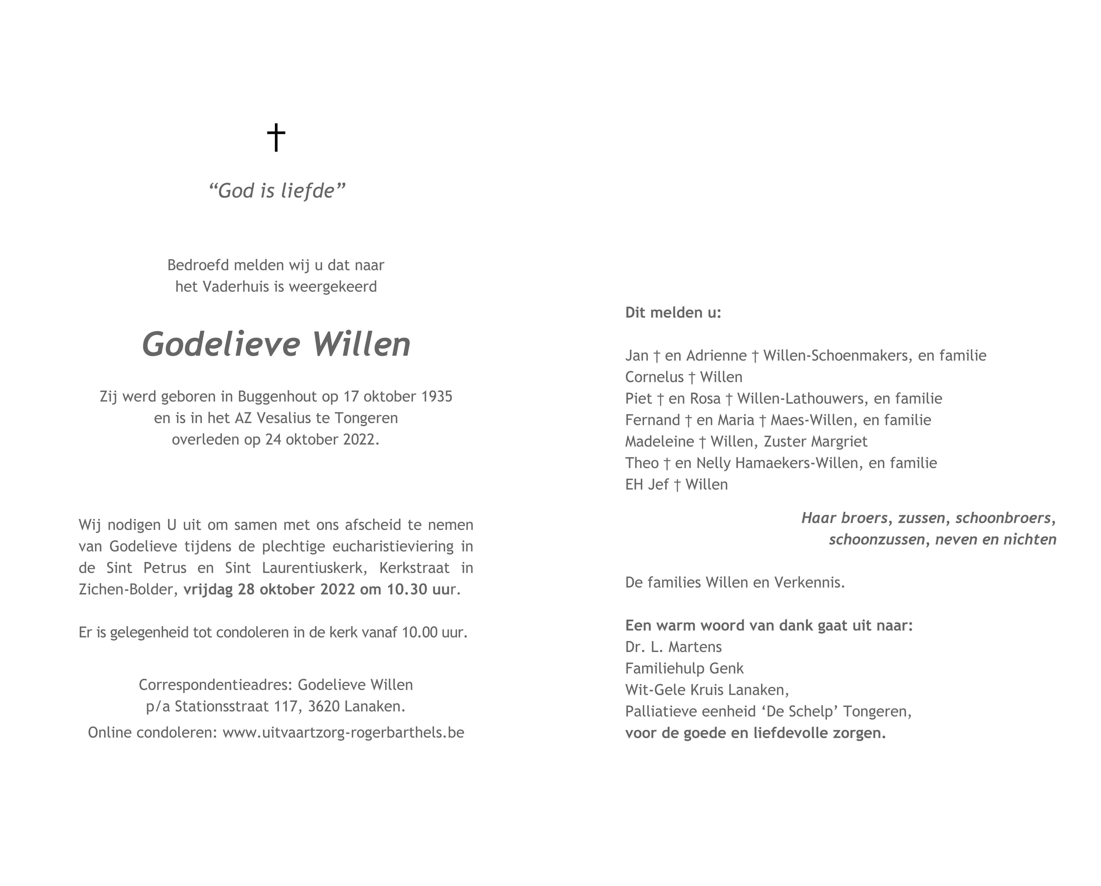 Letter Of Condolence