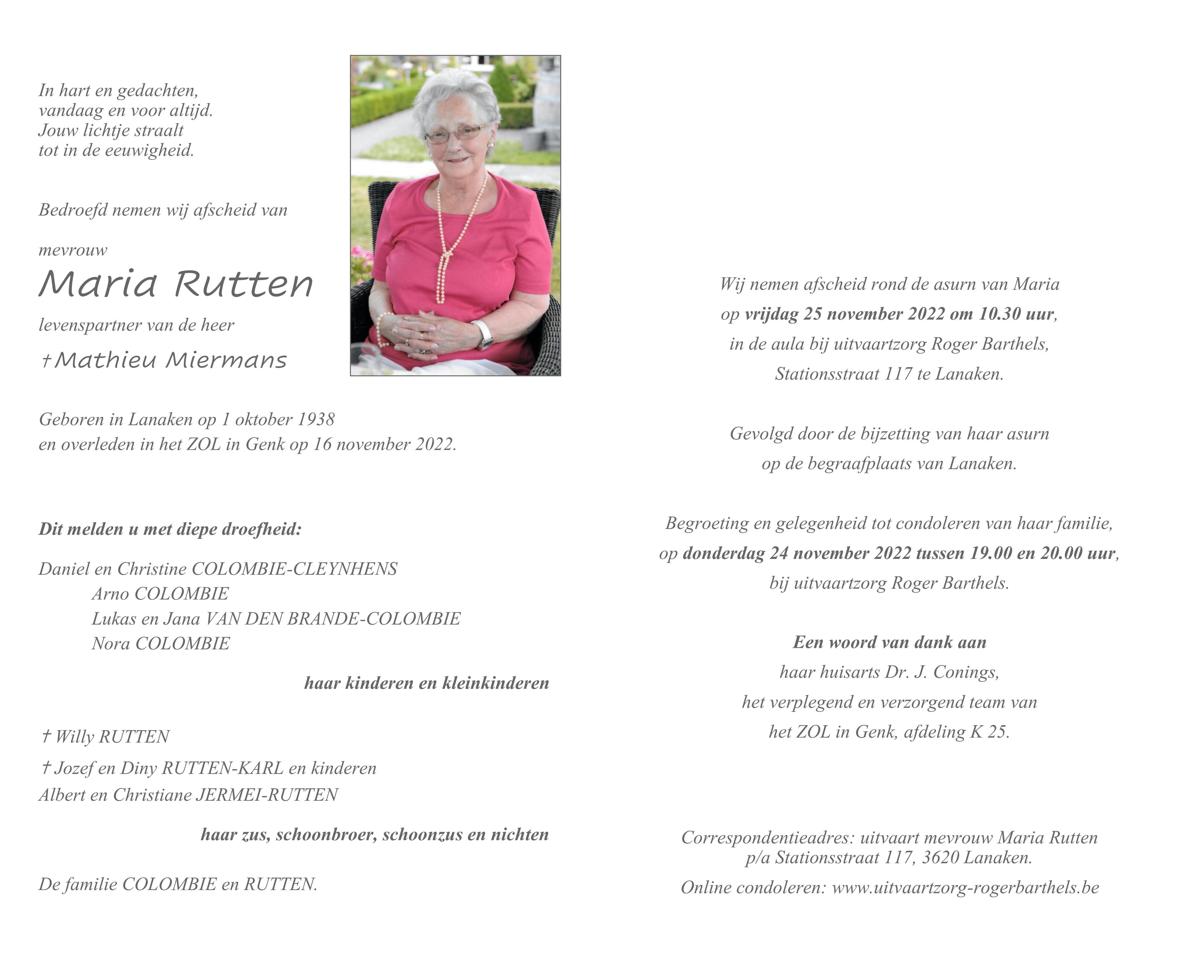 Letter Of Condolence