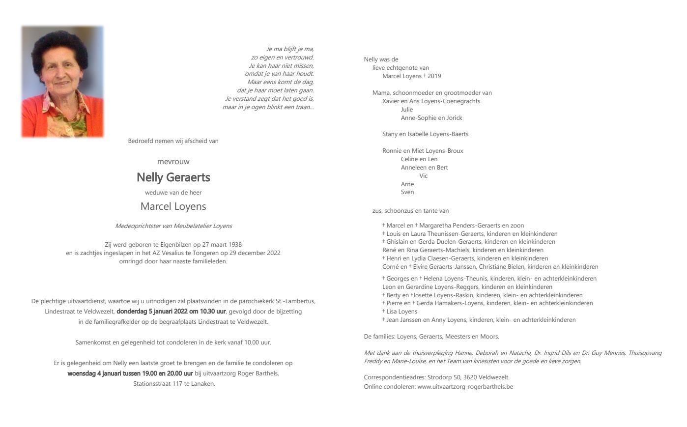 Letter Of Condolence