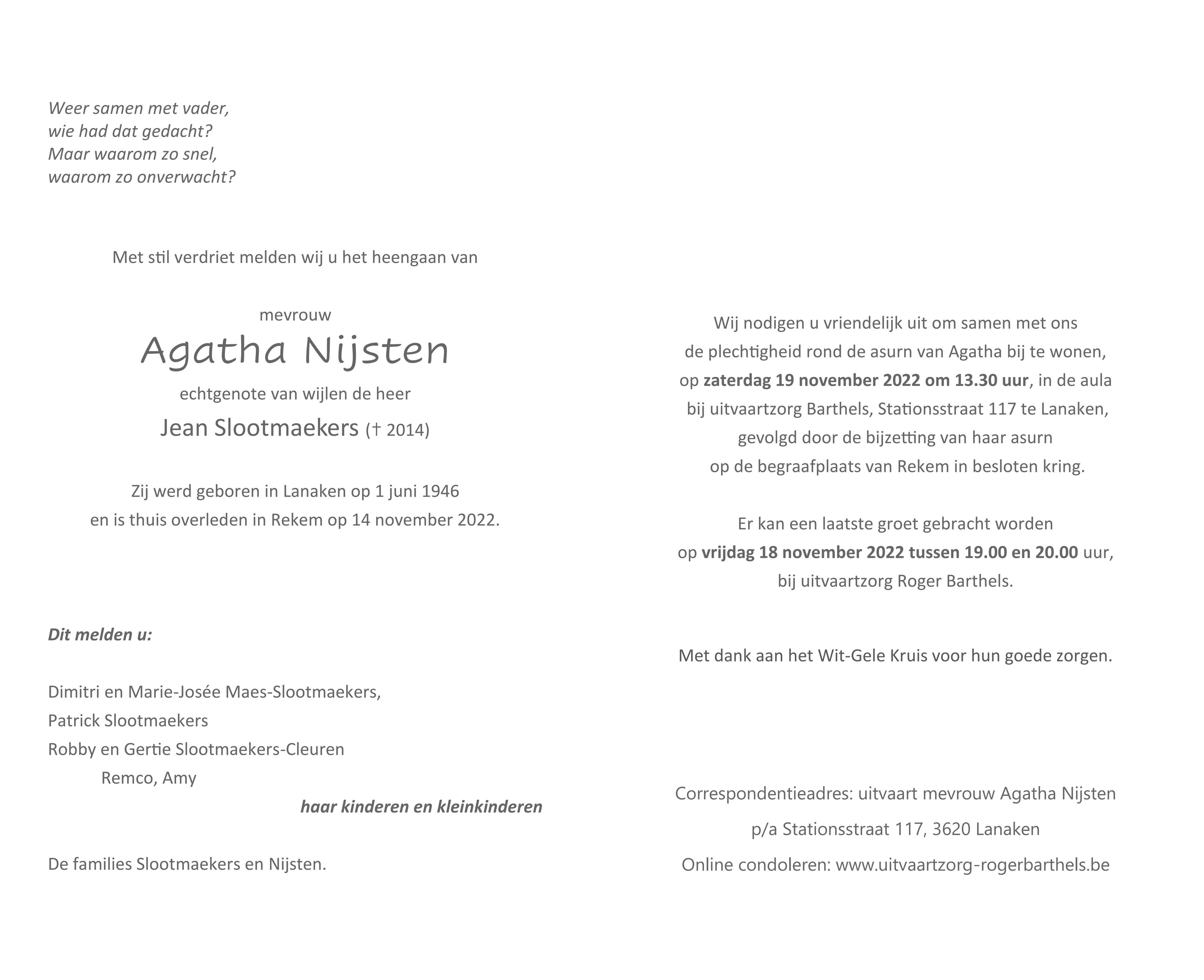 Letter Of Condolence