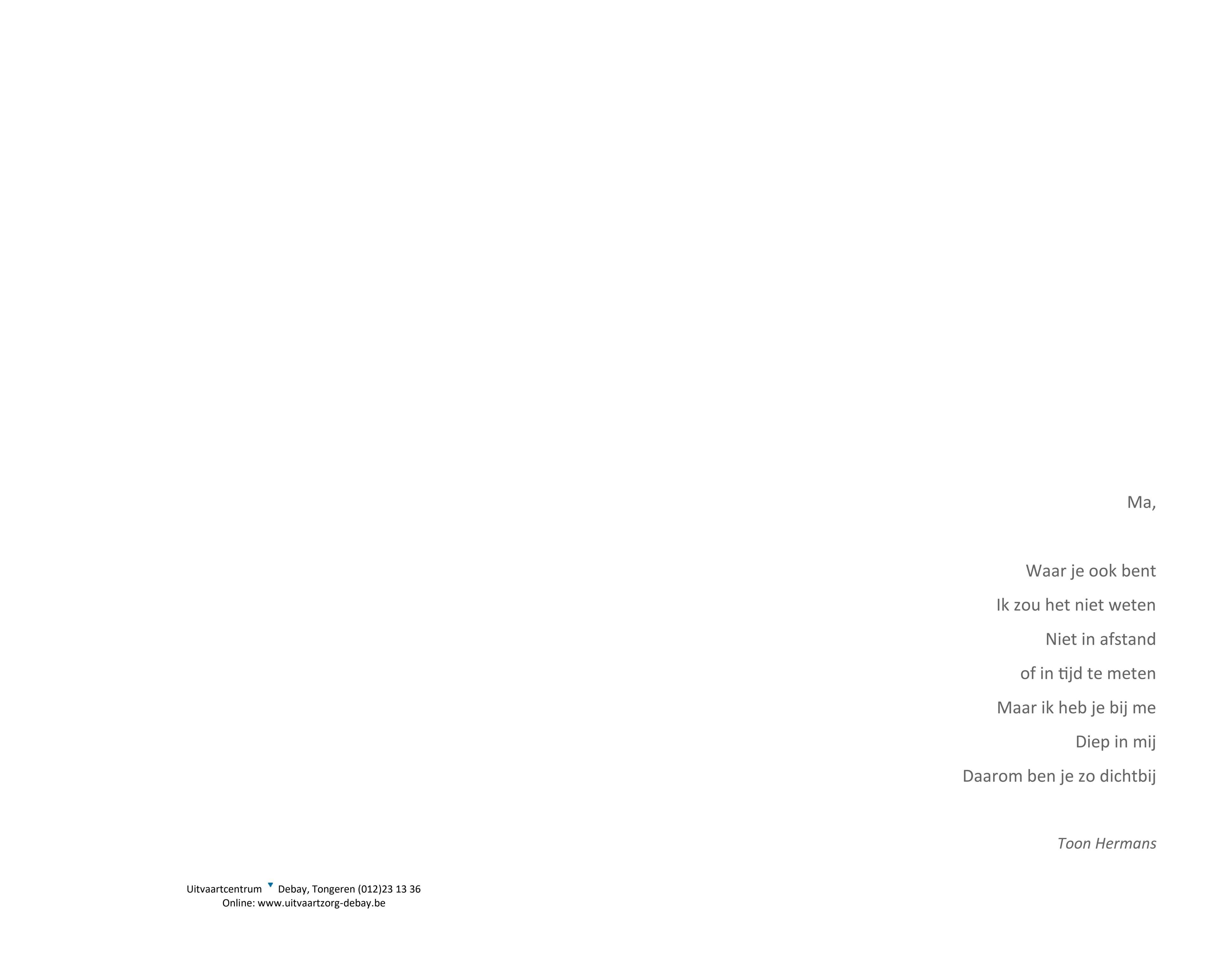 Letter Of Condolence