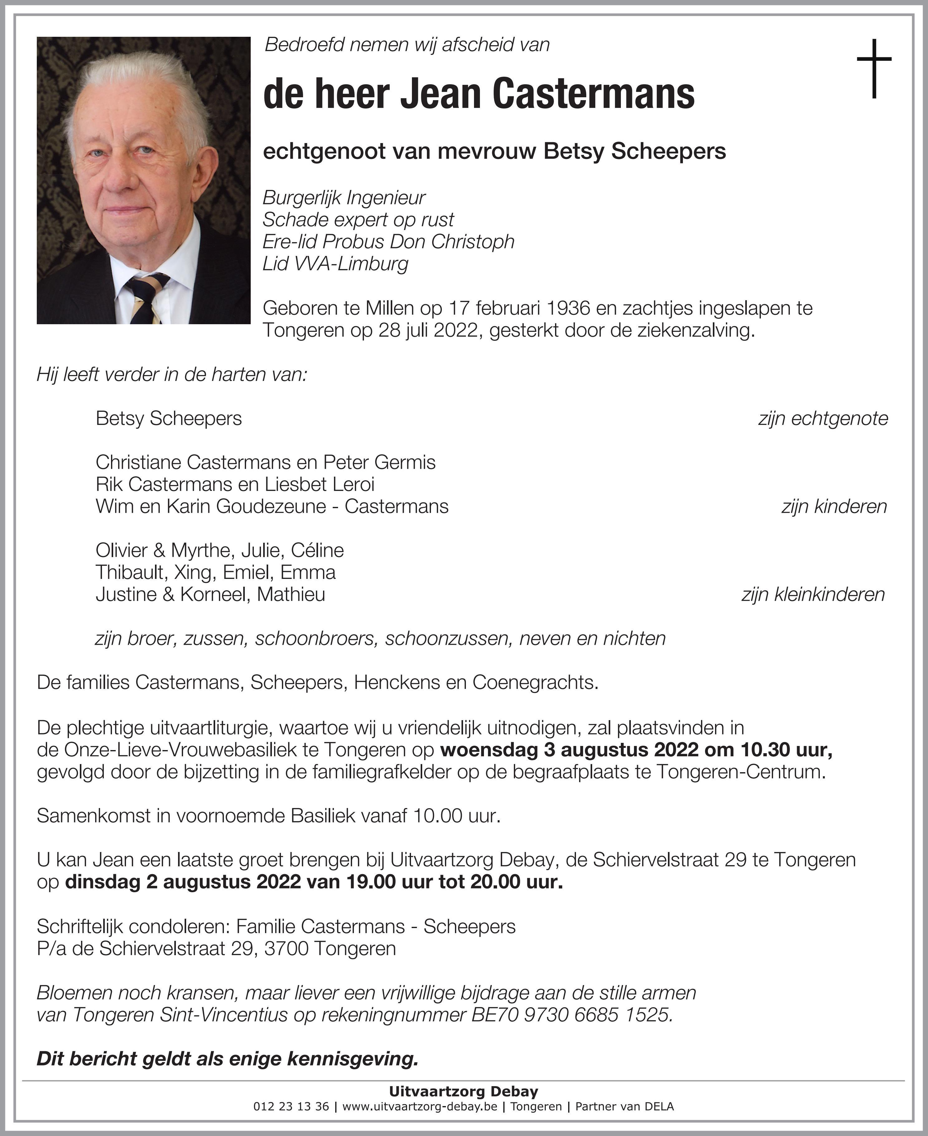 Letter Of Condolence