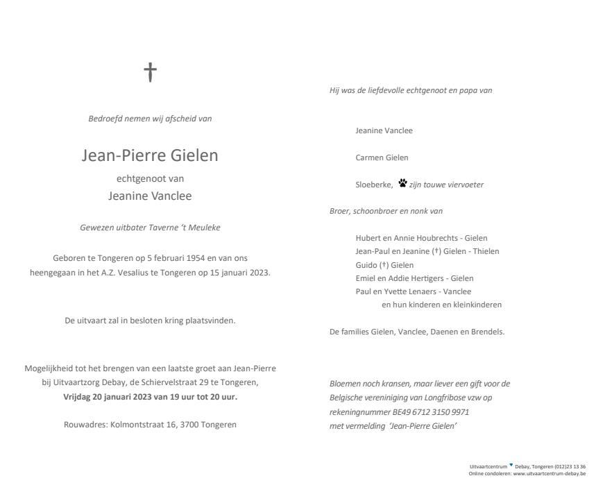 Letter Of Condolence