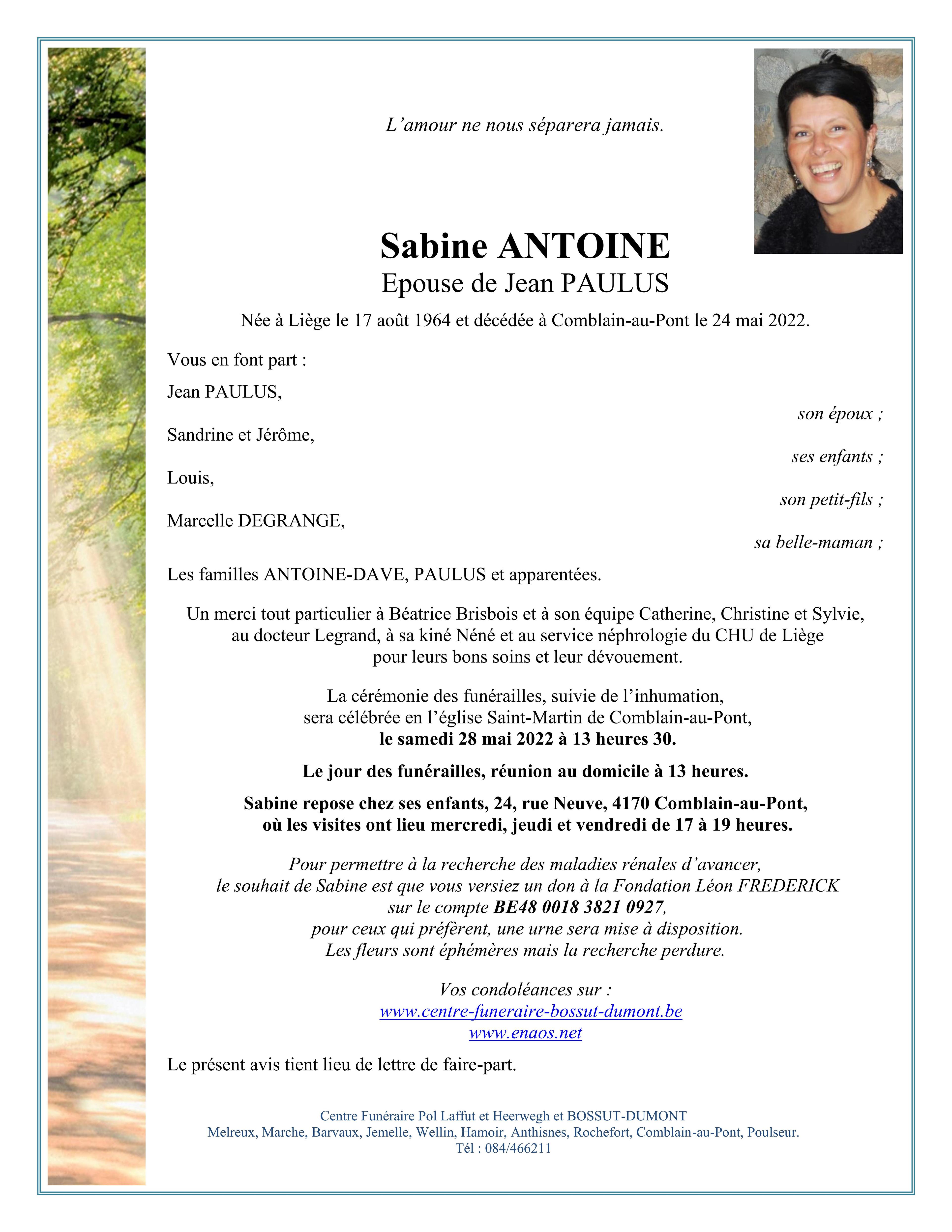 Letter Of Condolence