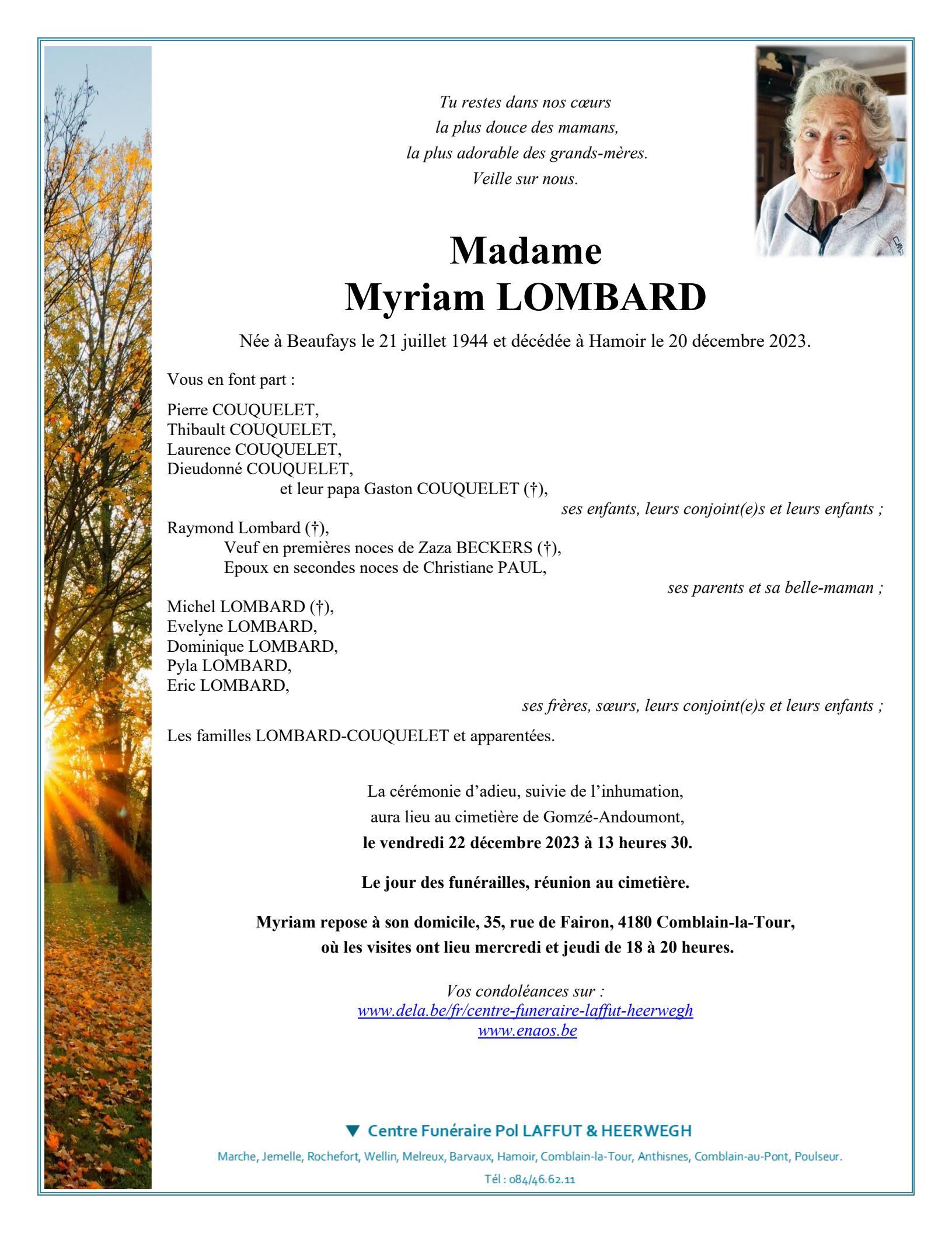 Letter Of Condolence