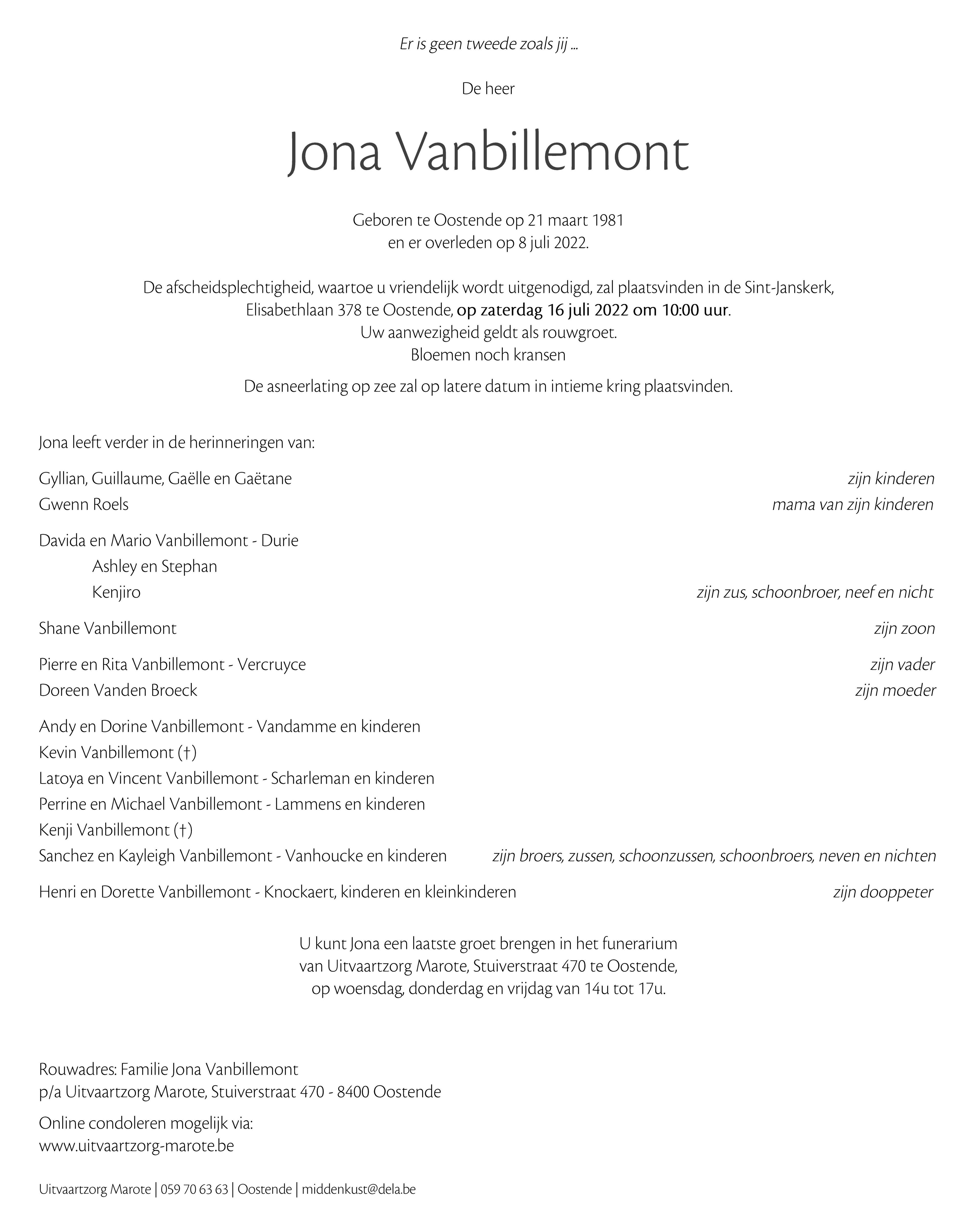 Letter Of Condolence