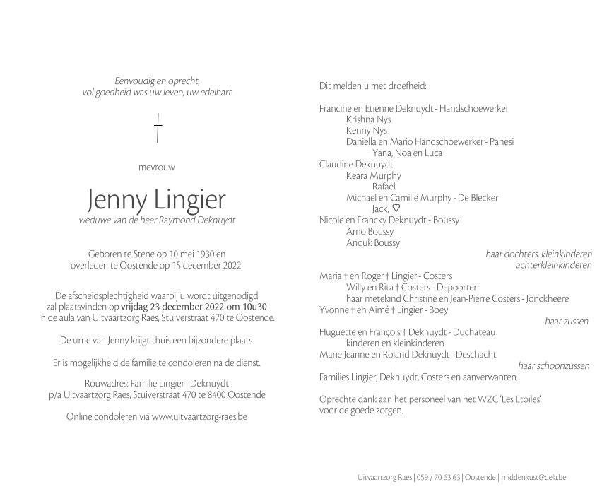 Letter Of Condolence