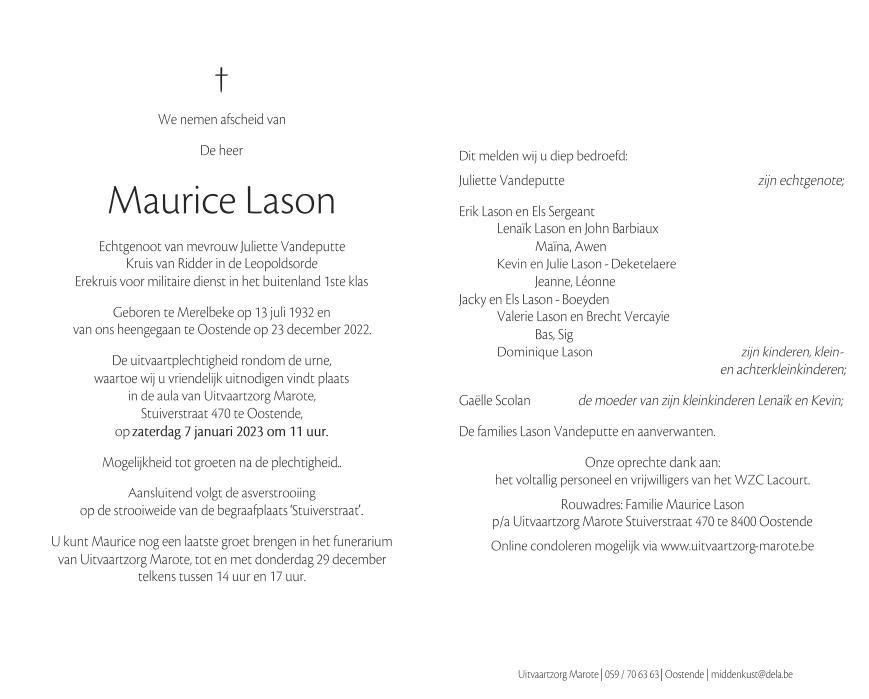 Letter Of Condolence