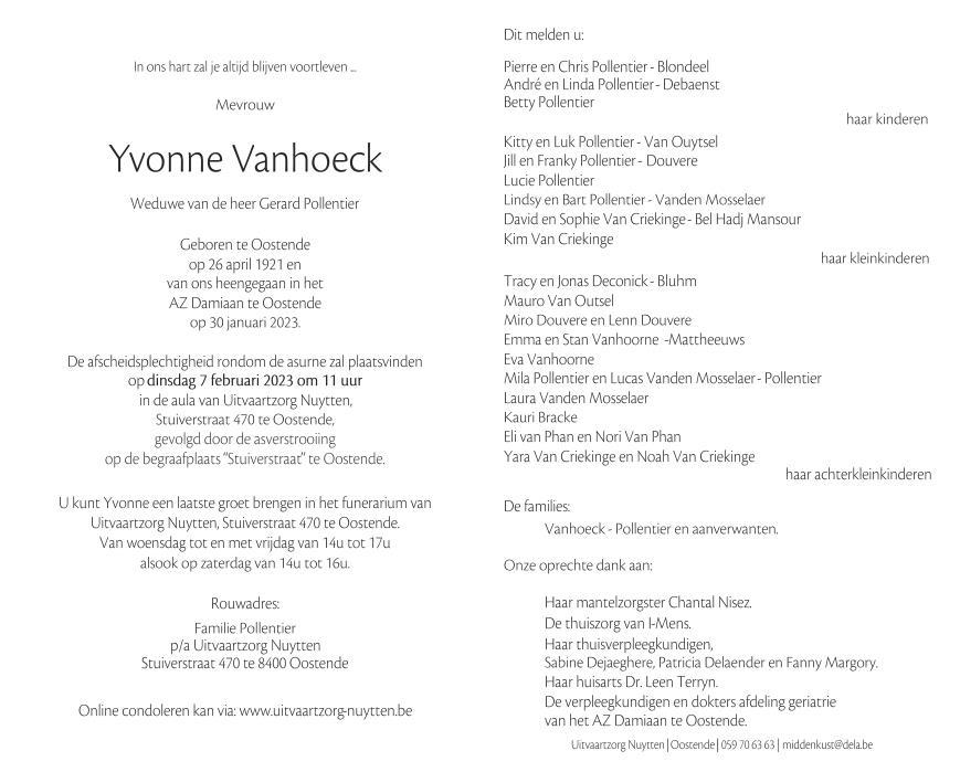 Letter Of Condolence