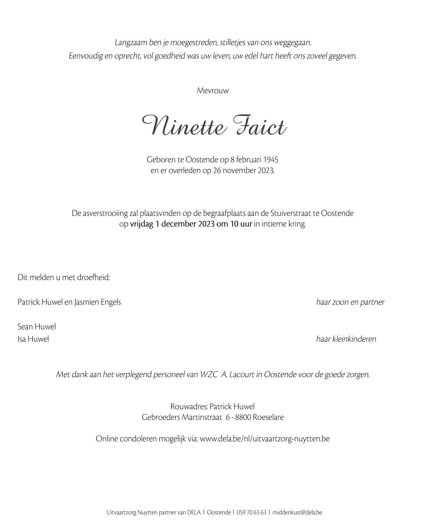 Letter Of Condolence