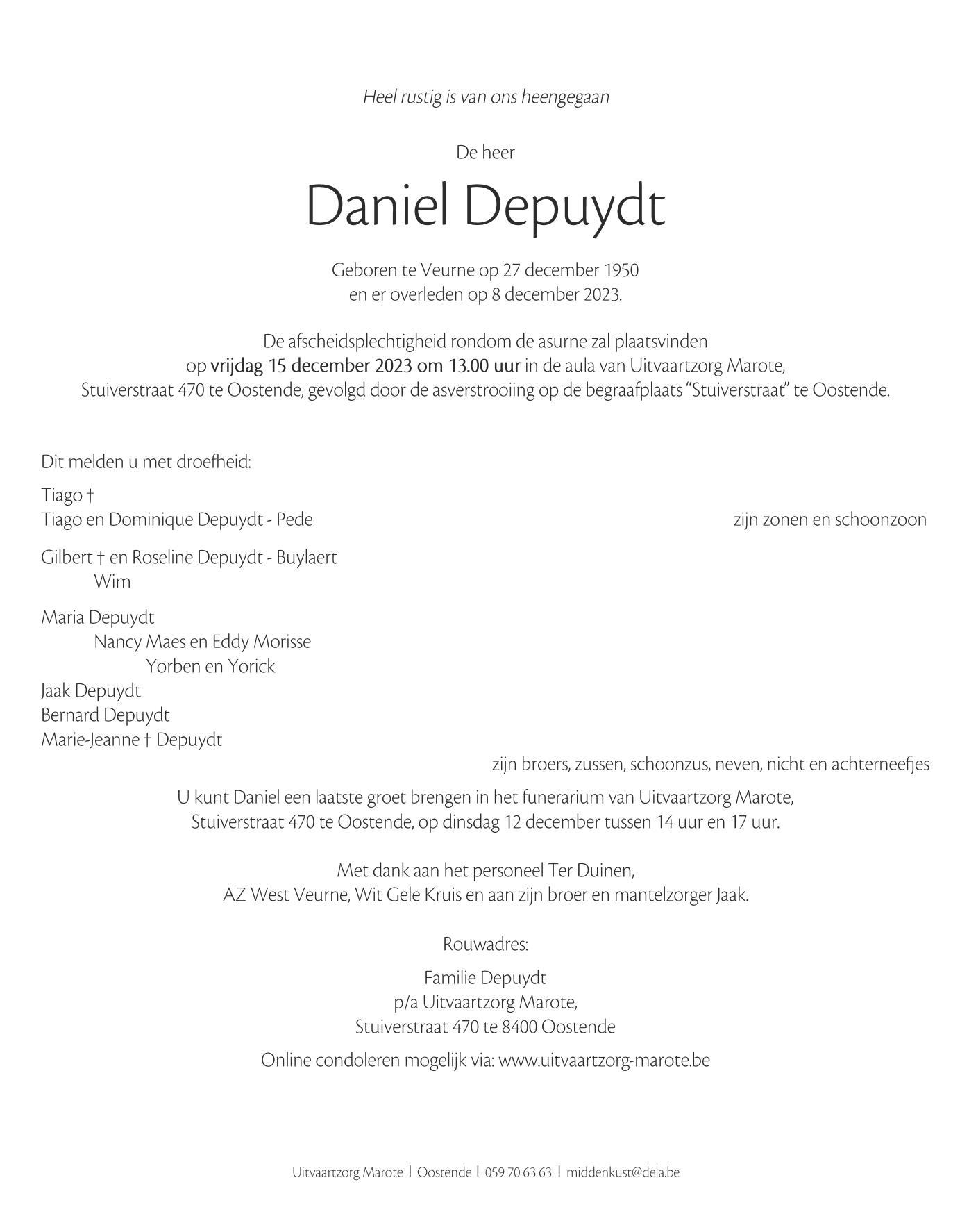 Letter Of Condolence