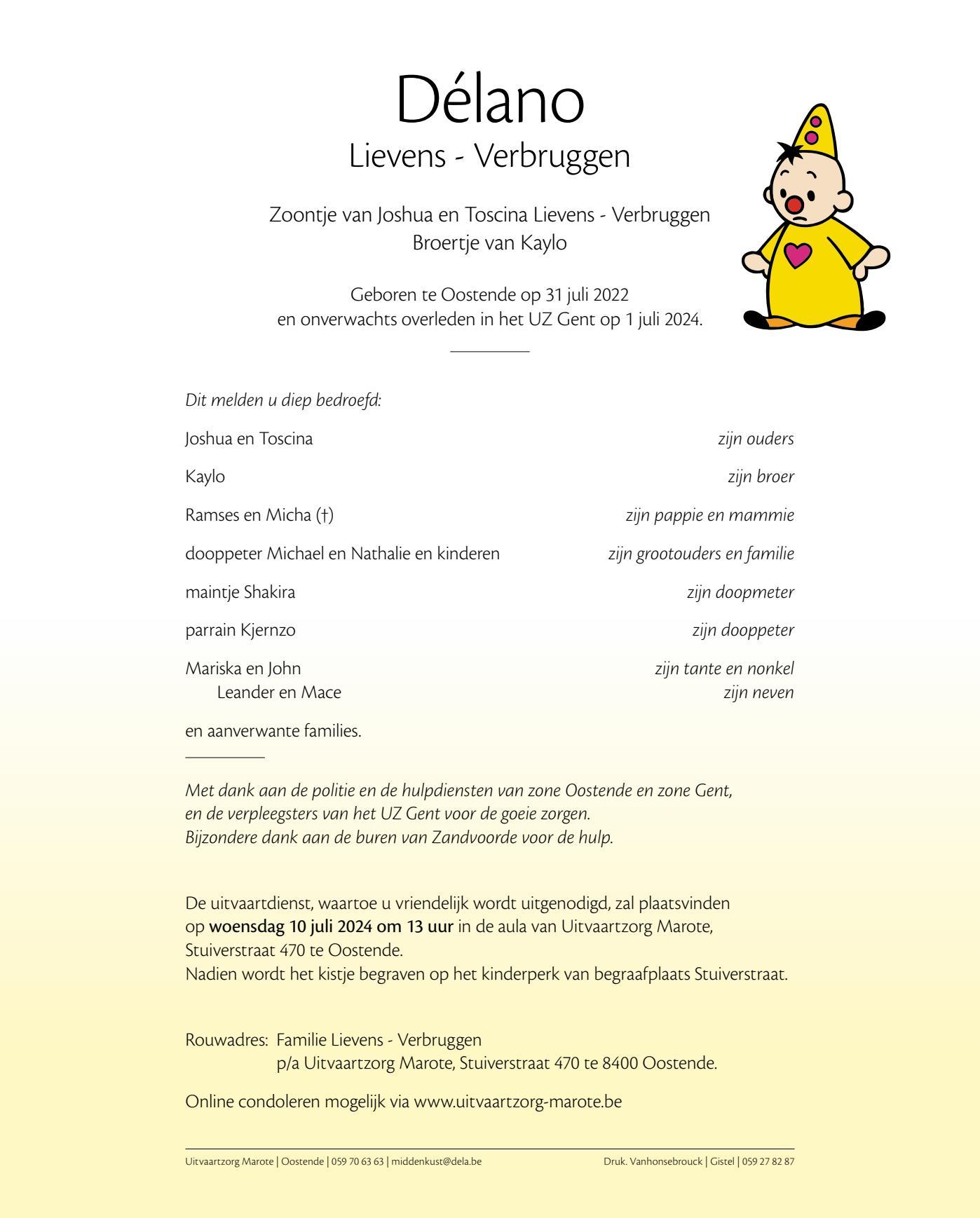 Letter Of Condolence