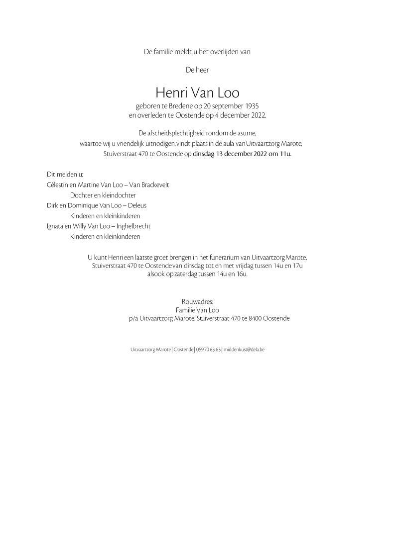Letter Of Condolence