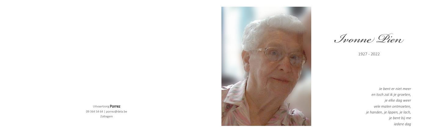 Letter Of Condolence