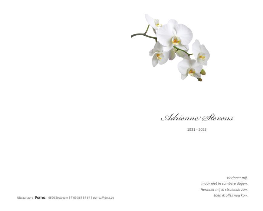 Letter Of Condolence